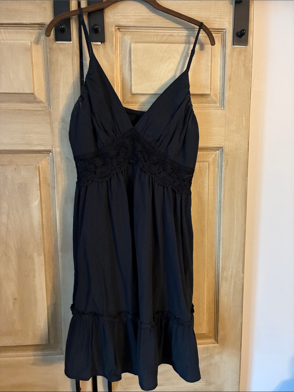 Black Spaghetti Strap Sundress